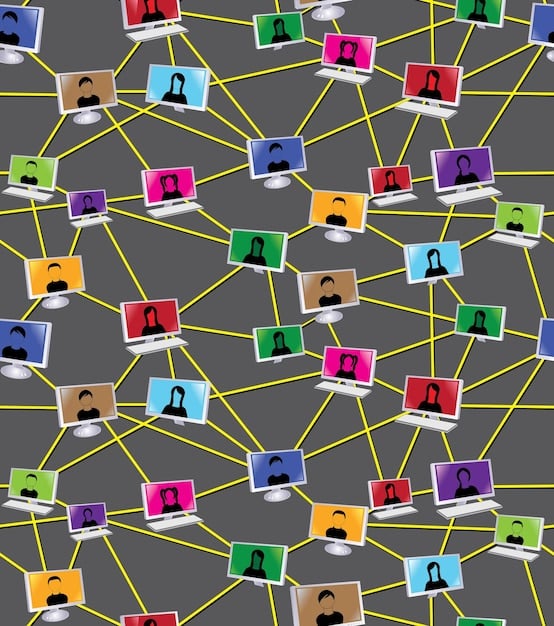 A collage of images showcasing different examples of referral links being shared on various social media platforms (Facebook, Instagram, Twitter). The focus is on visually demonstrating how users can effectively promote their referral links to reach a wider audience.