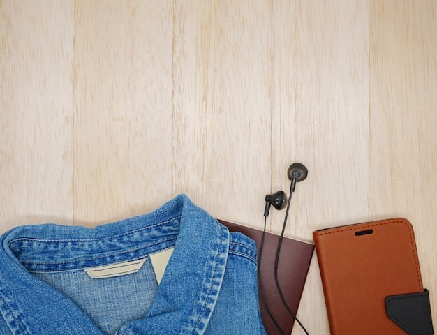 A flat lay showcasing essential back-to-school clothing items from Shein, including a denim jacket, a graphic tee, a pair of comfortable sneakers, and a trendy backpack, all arranged neatly on a colorful background.