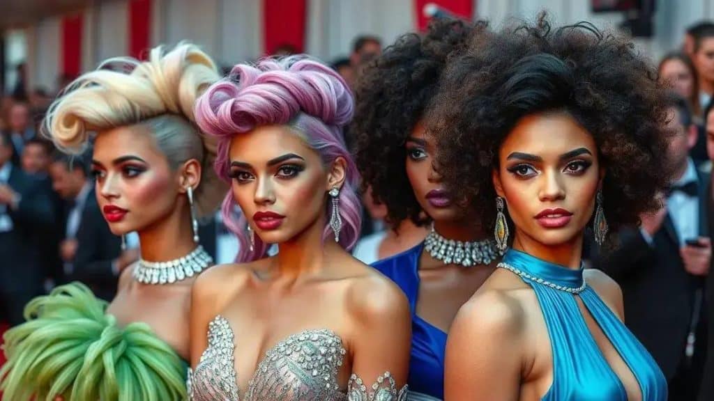 Celebrity red carpet hair transformations you have to see