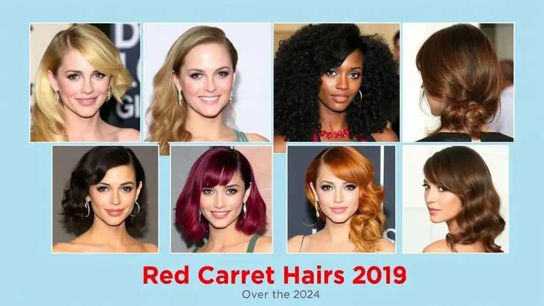 Iconic red carpet hair transformations over the years Iconic red carpet hair transformations over the years