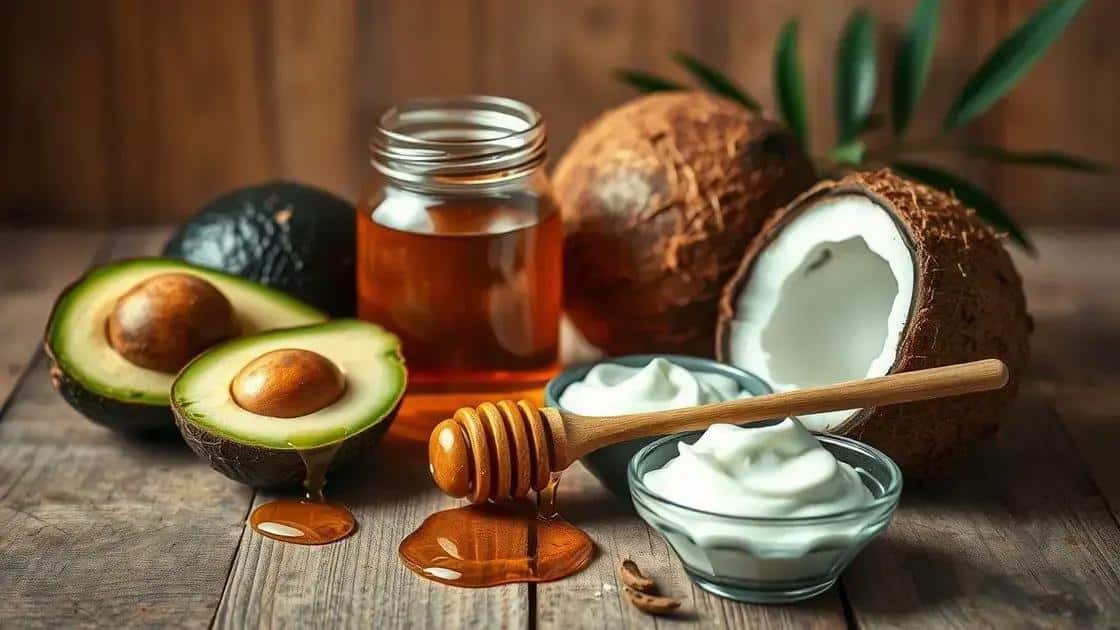 Top natural ingredients for hair masks