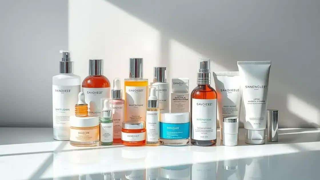 Essential products for every skin type Essential products for every skin type