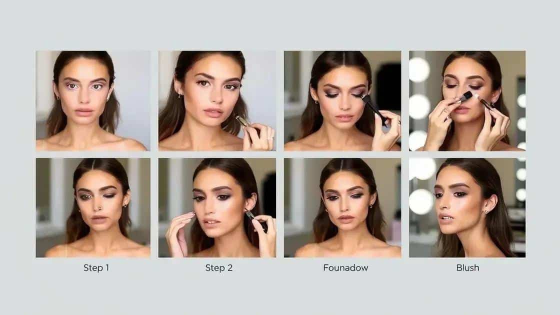 Step-by-step guide to flawless makeup