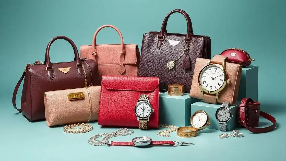 Accessories that complement runway-inspired styles