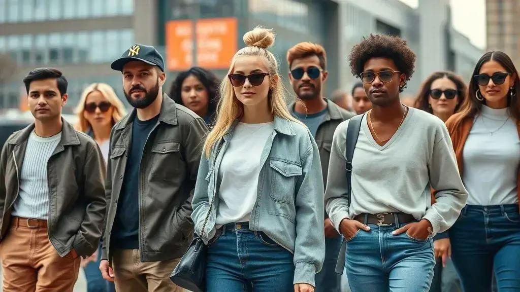 Street fashion trends showcase the mix of comfort and style