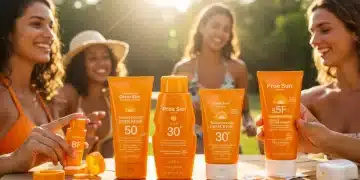 2025's Top 6 Sunscreens: UVA/UVB Protection & Value Compared Diverse people applying sunscreen outdoors, enjoying sun-drenched activities.
