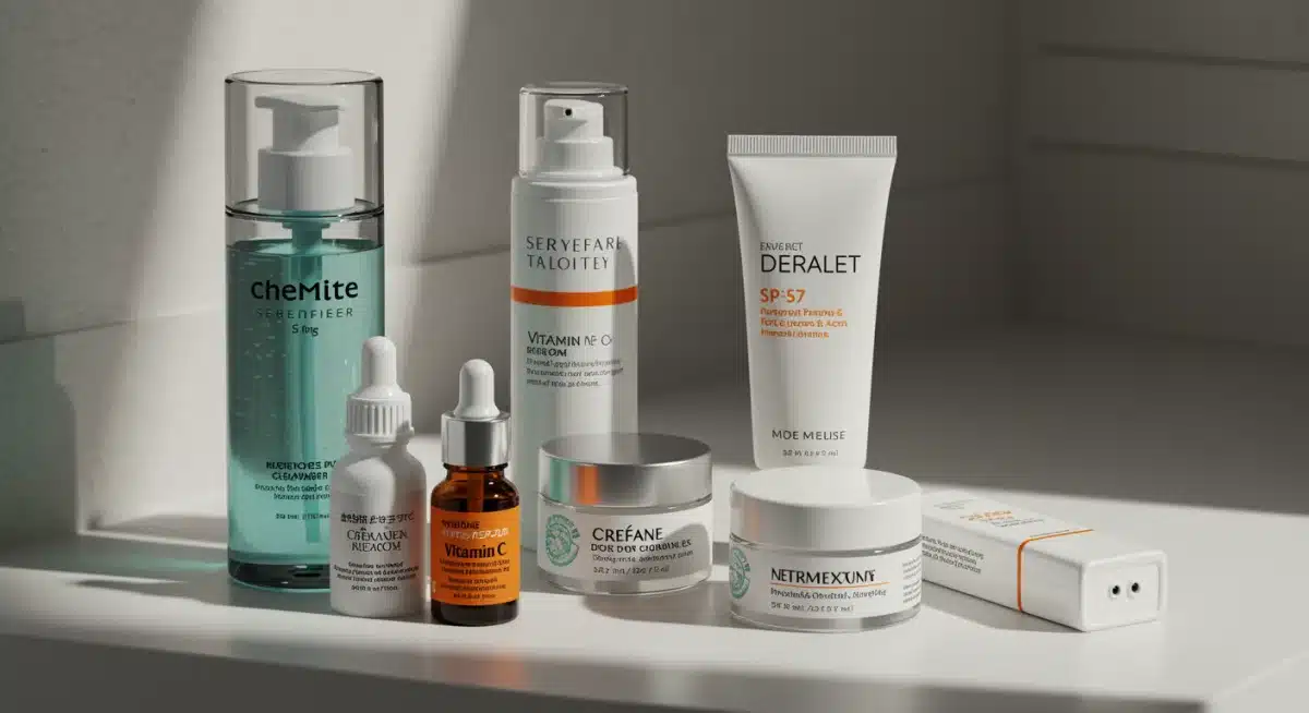 Essential anti-aging skincare products for daily routine