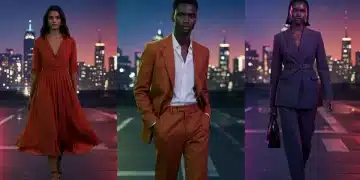 Three dominant color swatches influencing 2026 US fashion trends