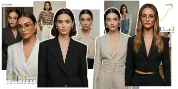 2026 Celebrity Stylist Trends: Boosting Retail by 10% Four top celebrity stylists influencing 2026 fashion trends and retail growth.